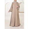 Abaya Dubaï strass Djita Nude