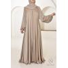 Abaya Dubaï strass Djita Nude