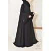 Abaya Dubai Strass Reem Schwarz