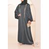 Abaya Dubaï kimono green Neyssa Shop