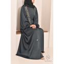 Abaya Dubai Kimono SALIMA Grün