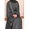 Abaya Dubaï kimono vert Neyssa Shop