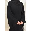 Abaya Dubai NAWANE Total black