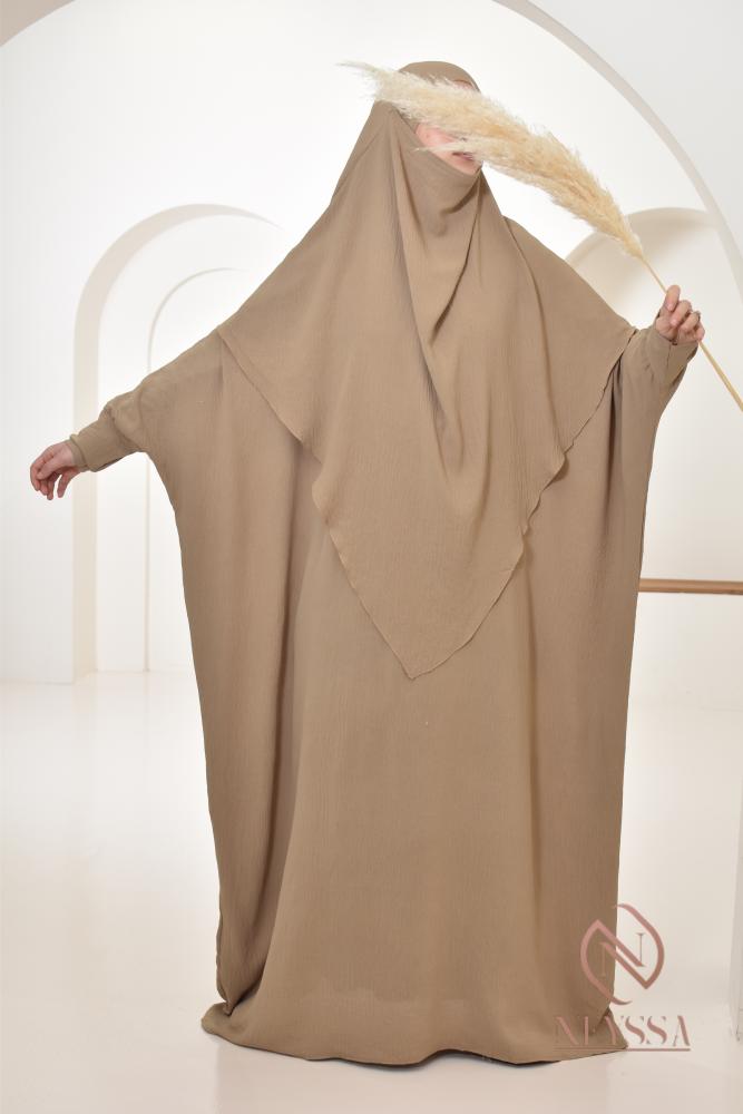 Abaya-Khimar-Jazzseiden-Ensemble SAMARA