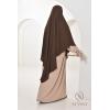 Khimar long pointu femme musulmane 