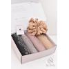 GLAM cotton-effect rhinestone hijab box