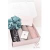 Rêva otton-effect rhinestone hijab box