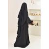 Box abaya khimar LOVELY Black