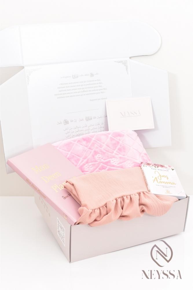 Coffret cadeau prière TASLIMA Rose