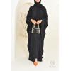 Abaya Dubai ROUWAYDA Black Neyssa Shop