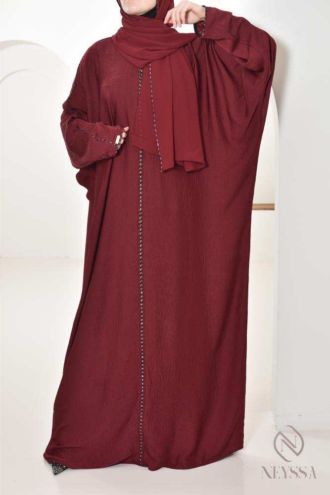 Abaya dress Dubai integrated hijab