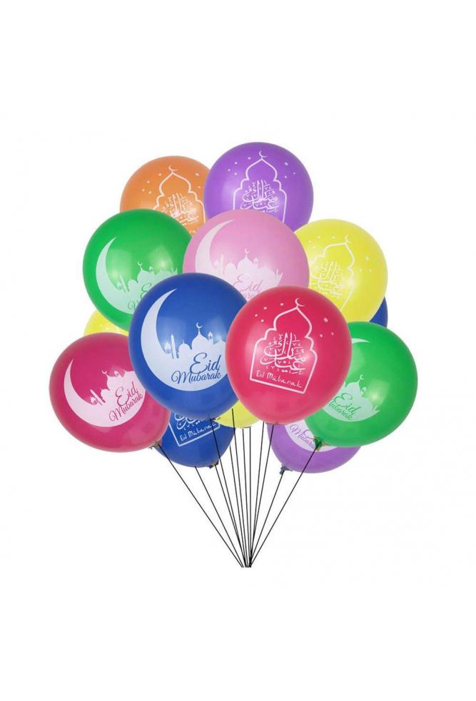 10 Ballons eid mubarak 