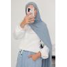 Maxi hijab OPAQUE Crêpe mousseline 2mètres