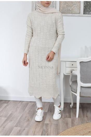 modest sweater dress