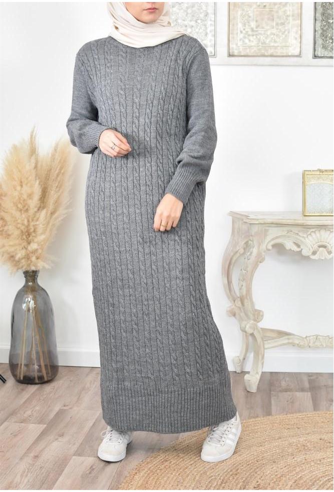 Long Dress wool hijaber