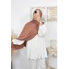 Threading Hijab Cheap Medina Silk