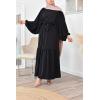 Robe longue bohème fluide pas cher 