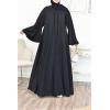 Lange Abaya Dubai für verschleierte Frauen
