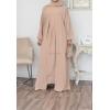 Combo abaya Oman Praline