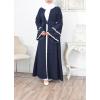 Long flared kimono for veiled women