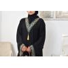 Abaya black Dubaï nidah