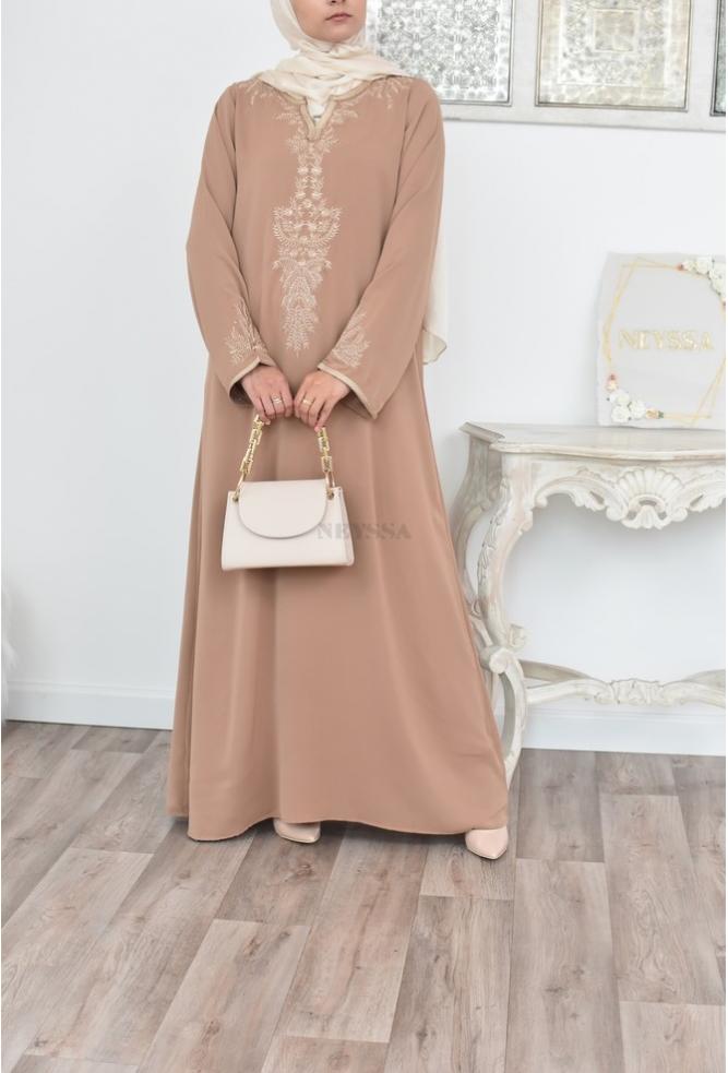 Robe abaya caftan marocain pour l'Aïdr 