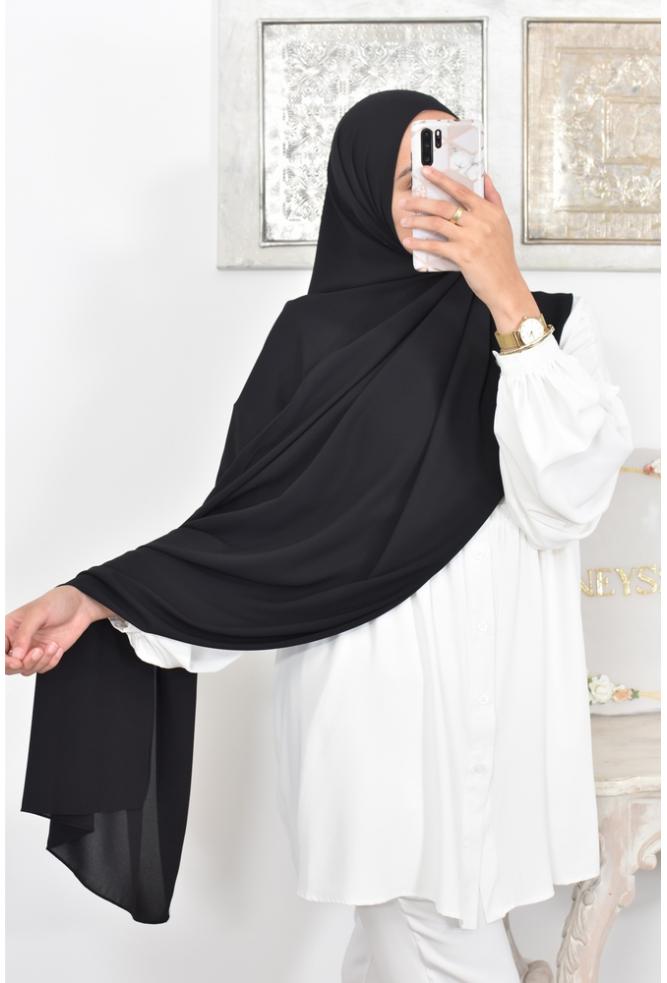 Maxi hijab crêpe 6'5