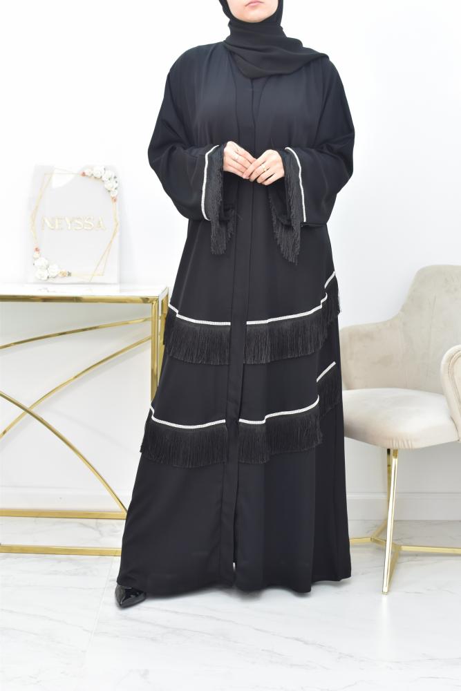 Abaya Dubai kimono flared for veiled women