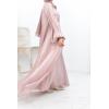 Abaya Kimono Dubai satinée pour Aïd