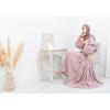Abaya Kimono Dubai satiniert für Eid