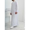 Emiratischer Qamis mit langen Ärmeln gebetskleidung männer