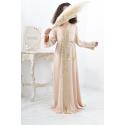 Abaya mother or daugther caftan style Layâah Beige