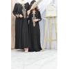 Abaya girl caftan style Layâah Green