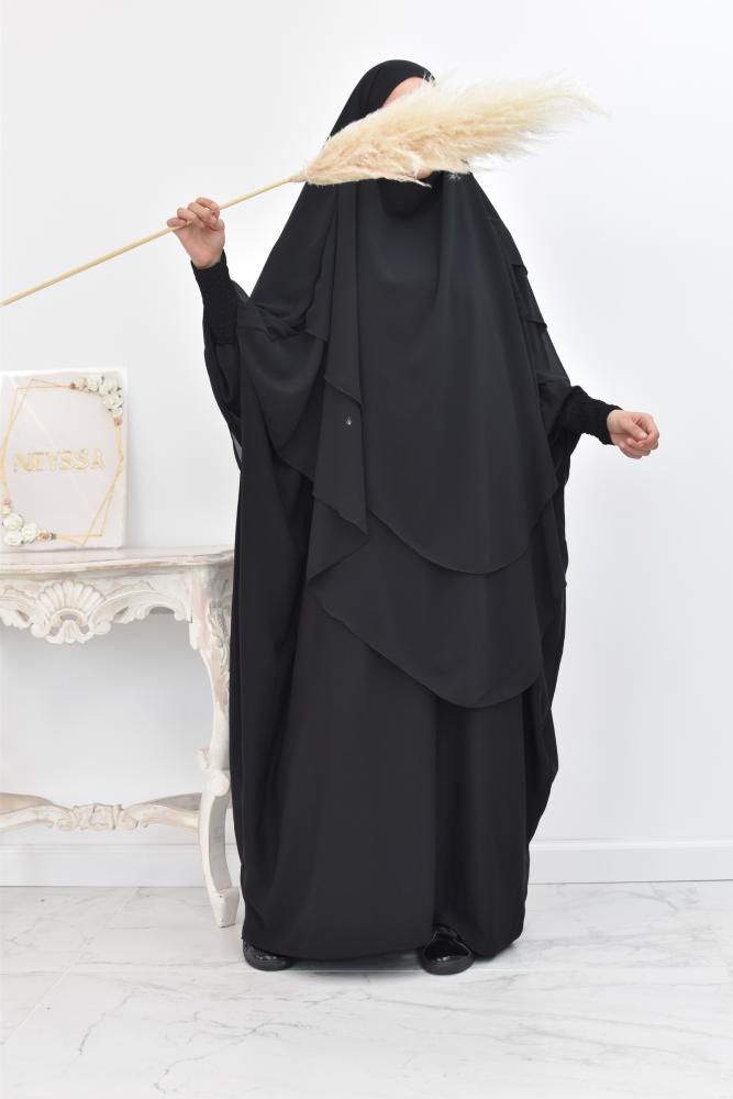 Abaya Schmetterling Muslimische Frau 
