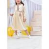 Off-White Little Girl Kaftan Dress