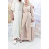 Ensemble long femme voilée pour l'Aïd et mariage