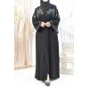 Abaya Kimono verschleierte Frau 2022