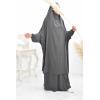 Zweiteiliger Jilbab aus Medina-Seide
