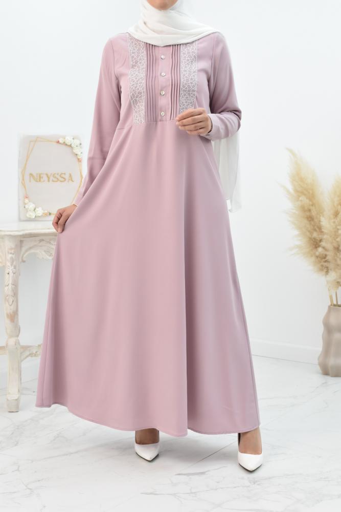 Ausgestelltes Abaya-Kleid 