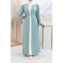 Abaya Kimono 2-teilig Majestic Smaragd