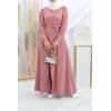 Veiled Frau lange Outfit für Eid und Hochzeit