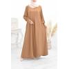 Abaya évasée modest fashion
