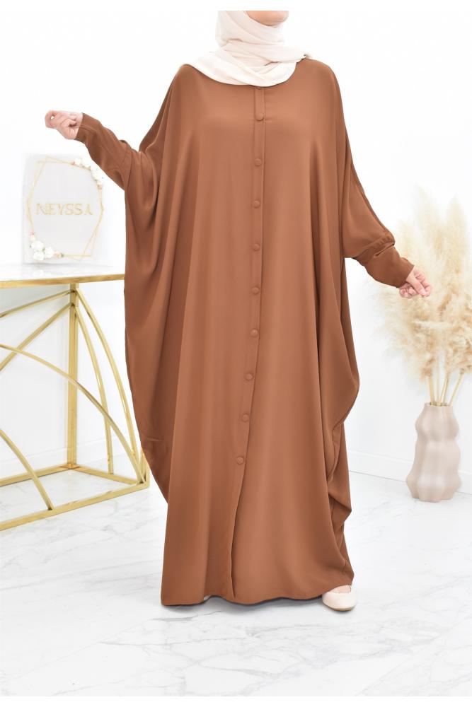 Abaya papillon saoudienne pas cher
