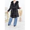 Long Black Fur Coat