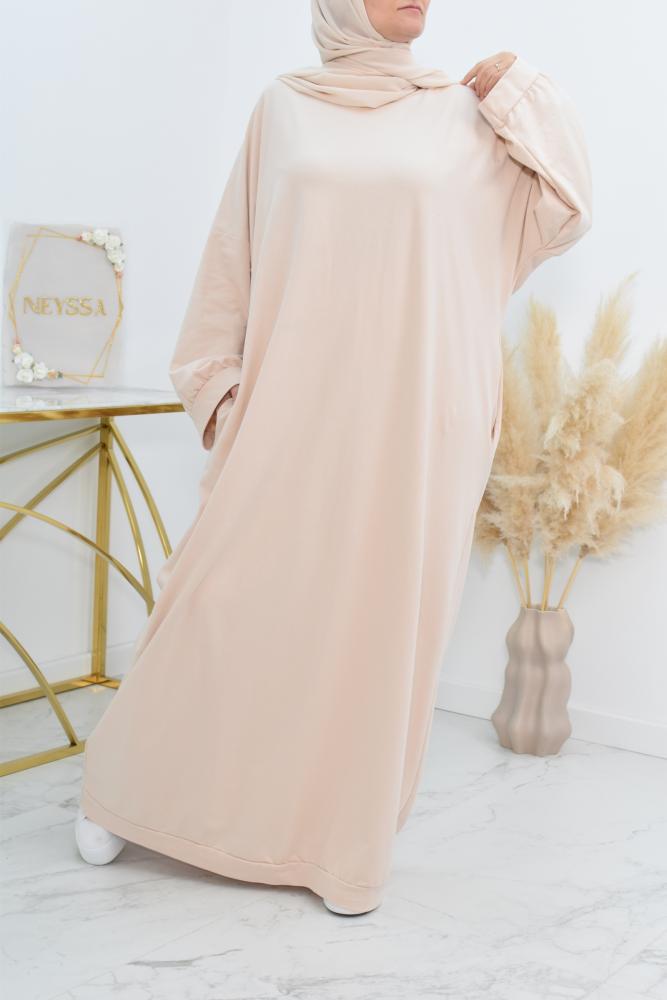 Robe abaya sport oversize