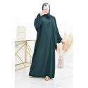 Abaya hijab intégré Abidâa pour 1m80