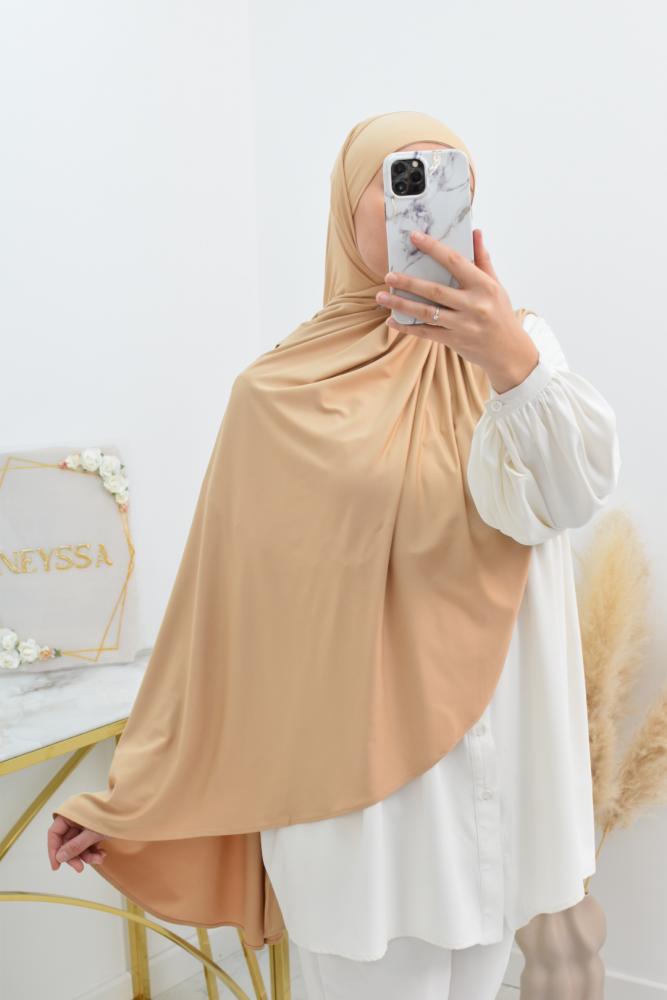 hijab to put on satin Sevda