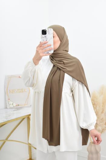 Acheter Casquette Hijab instantanée en Jersey Modal uni pour femmes, châle  élastique musulman, écharpe Maxi enveloppante, Foulards, Bonnet, bandeau