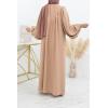 Fluid abaya dress with puffed sleeves Neyssa shop