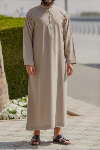 Qamis Émirati Khalifa beige